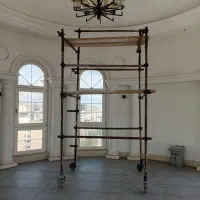 داربست فلزی چهار پایه متحرک تمام نقاط