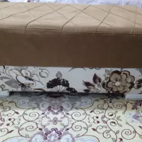 میز مبل کوسن وتشک یکنفره دوتا پشتی دستبافت ترکمن|مبلمان خانگی و میز عسلی|تهران, دولاب|دیوار