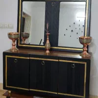 ست کامل میز تی وی اینه و کنسول نو|بوفه، ویترین، کنسول|مشهد, کوشش|دیوار