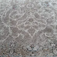 فرش ابریشم قیطران کاشان