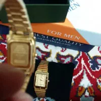 ساعت جفت طلایی اکبند موتور ژاپن|ساعت|تهران, شادمان|دیوار