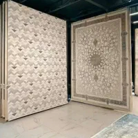 فرش مدرن&+پاتریس گل برجسته/