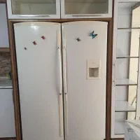 یخجال وفریزر الکترو استیل بدونه برفک