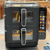 سرخکن 2طبقه 8المنت هواپز ماکروفر سرخ کن توستر سولا