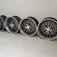 رینگ آلمینیومی و اسپرت مخصوص سمند و پژو سایز 17 R|قطعات یدکی و لوازم جانبی|بندر انزلی, کلیور|دیوار