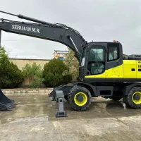بیل مکانیکی چرخ لاستیکی 210(6 قسط)