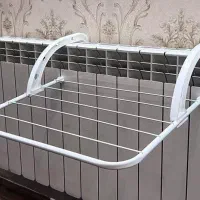 بند رخت شوفاژی آپارتمانی برای رادیاتور درب پنجره