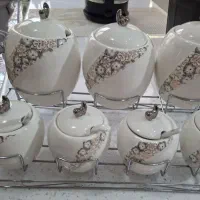 ست ۹ تیکه پاسماوری و جای ادویه|ظروف نگهدارنده، پلاستیکی، یک‌بارمصرف|تهران, ائمه اطهار|دیوار