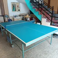میز پینگ پنگ چرخ دار تاشو