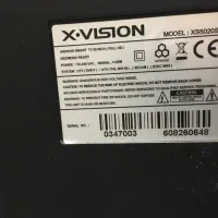 تلویزیون ایکس ویژن ۵۰ اینچ شکسته|تلویزیون و پروژکتور|پردیس, فاز ۲|دیوار