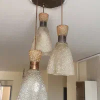 لوستر سه شاخه  شیک و جنس خوب