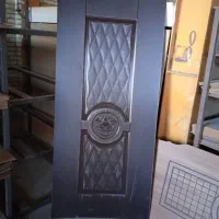 درب چوبی اتاقی سرویس ورودی|مصالح و تجهیزات ساختمان|اسلام‌شهر, شهرک قائمیه|دیوار