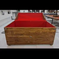 صندوق تمام چوب|کلکسیون اشیاء عتیقه|اصفهان, بهارستان|دیوار