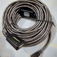کابل تبدیل USB نری به مادگی یوگرینUS121طول 20 متر