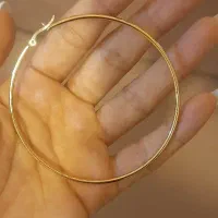 گوشواره حلقه ای طلایی