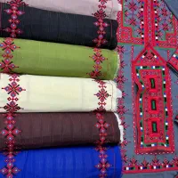 لباس بلوچی و چادر|لباس|چابهار, |دیوار