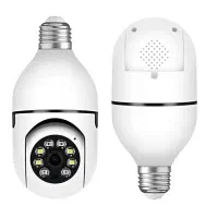 دوربین لامپی چرخشی بیسیم وای فای سیم کارتی