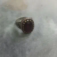 انگشتر نقره اناری