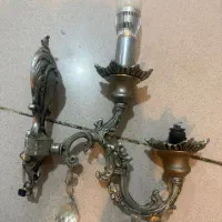 لوستر برنز نقره ای|لوستر و چراغ آویز|اهواز, کیانپارس |دیوار