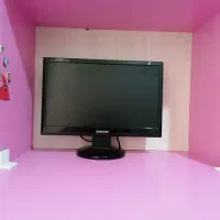 مانیتور سامسونگ و کیبورد و اسپیکر