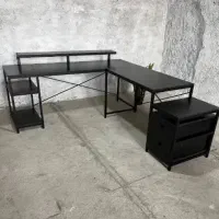 میز اداری فلزی مدرن/میز تحریر، گیم /میز صندلی|مبلمان اداری|ساوه, |دیوار