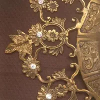 ساعت دیواری برنز