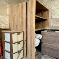 میز ام دی اف و ۴ باکس طبقات