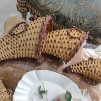 گلدان حصیری