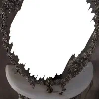 آینه شمعدان نقره (وارداتی)