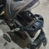 کالسکه نوزاد به همراه گلیه لوازم مورد نیاز مارک