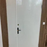 درب چوبی ضدسرقت مدل قدیمی