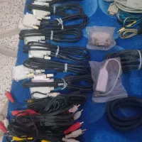 تعدادی کابل و رابط کامپیوتر|قطعات و لوازم جانبی رایانه|باغستان, |دیوار