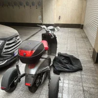 موتور برقی سه چرخ با قابلیت دو چرخ
