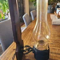 لوستر چوبی بهمراه دیوارکوب