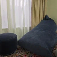 بین بگ مثلثی همراه با پاف