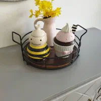 استند گرد|آبچکان و نظمدهنده ظروف|نیشابور, گنبد سبز|دیوار