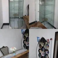 فروش ویترین، میزکار، آباژور و کتابخانه تمیز|حراج|ساری, |دیوار