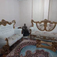 مبل سلطنتی ۹نفره با۴تامیزعسلی|مبلمان خانگی و میز عسلی|یزد, |دیوار