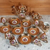 سرویس ۴۱ پارچه دنسی|کلکسیون اشیاء عتیقه|جغتای, |دیوار