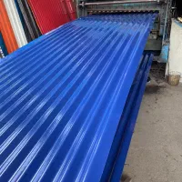 ورق گالوانیزه شیروانی رنگی ساده کرکره ذوزنقه سفال