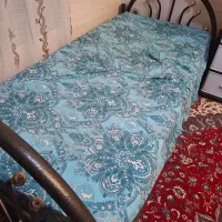 تخت یک نفره فرفورژه