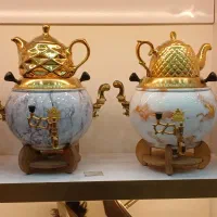 سماور طرح سنگی|سماور، چایساز، قهوهساز|مشهد, طلاب|دیوار