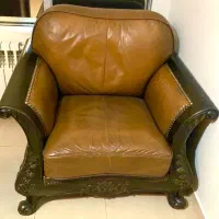 مبل چرمی ۷ نفره|مبلمان خانگی و میز عسلی|تهران, سنائی|دیوار