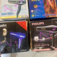 تعدادی سشوار نو ب دلیل جمع اوری مغازه