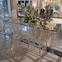 میز پلکسی مدل گل سرخ / تالاری /خانه عقد