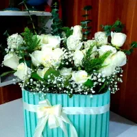 دسته گل روبانی ، فومی ، طبیعی