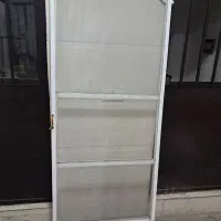 درب توری آلومینیومی در حد نو تمیز