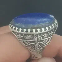 انگشتر لاجورد اصل افغانستان