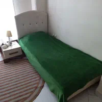 تخت یک نفره به همراه پاتختی