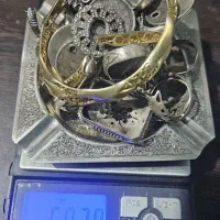 نقره شکسته و نقره سالم و ظرف و ظروف